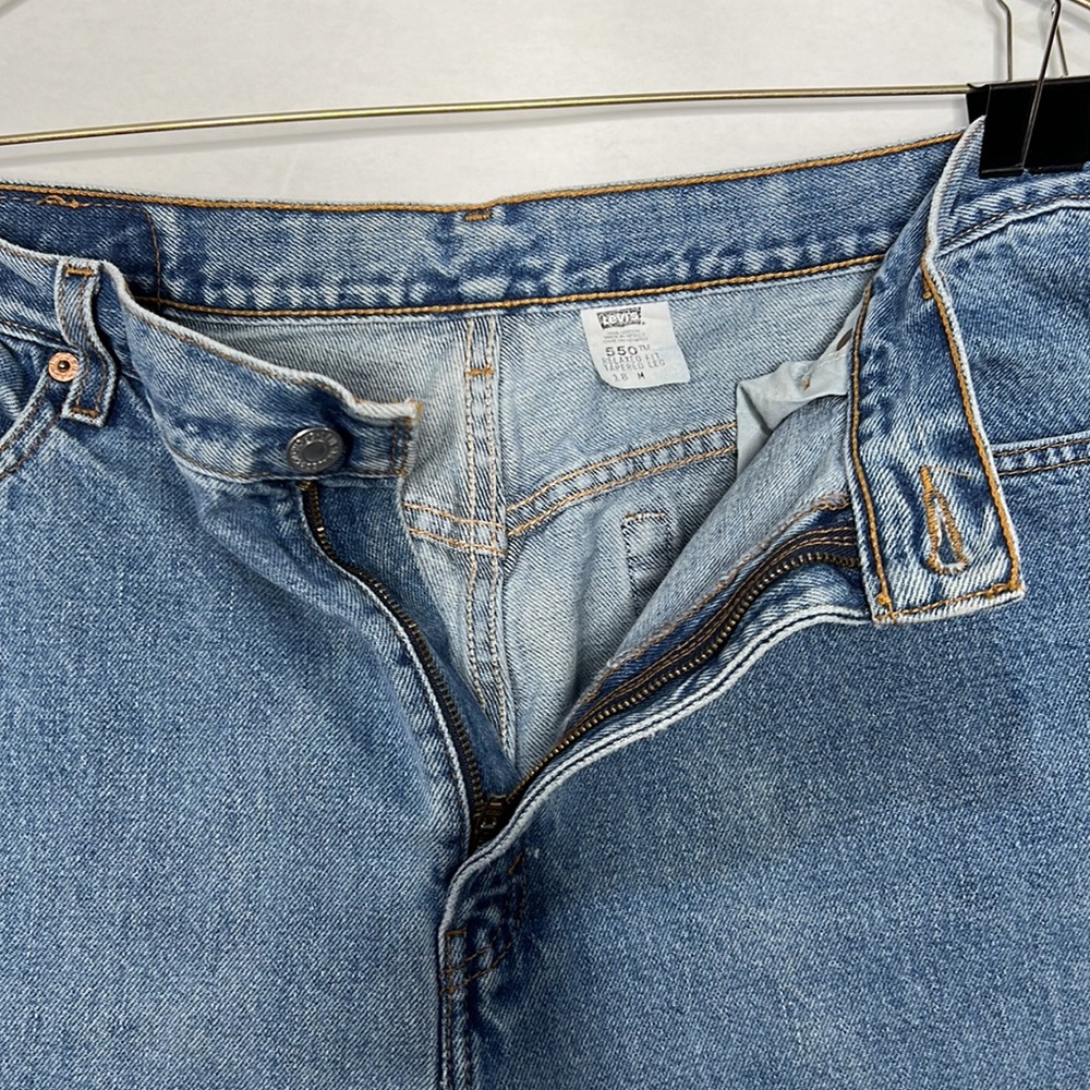 Levi 550 denim shorts size 18 - Picture 5 of 5